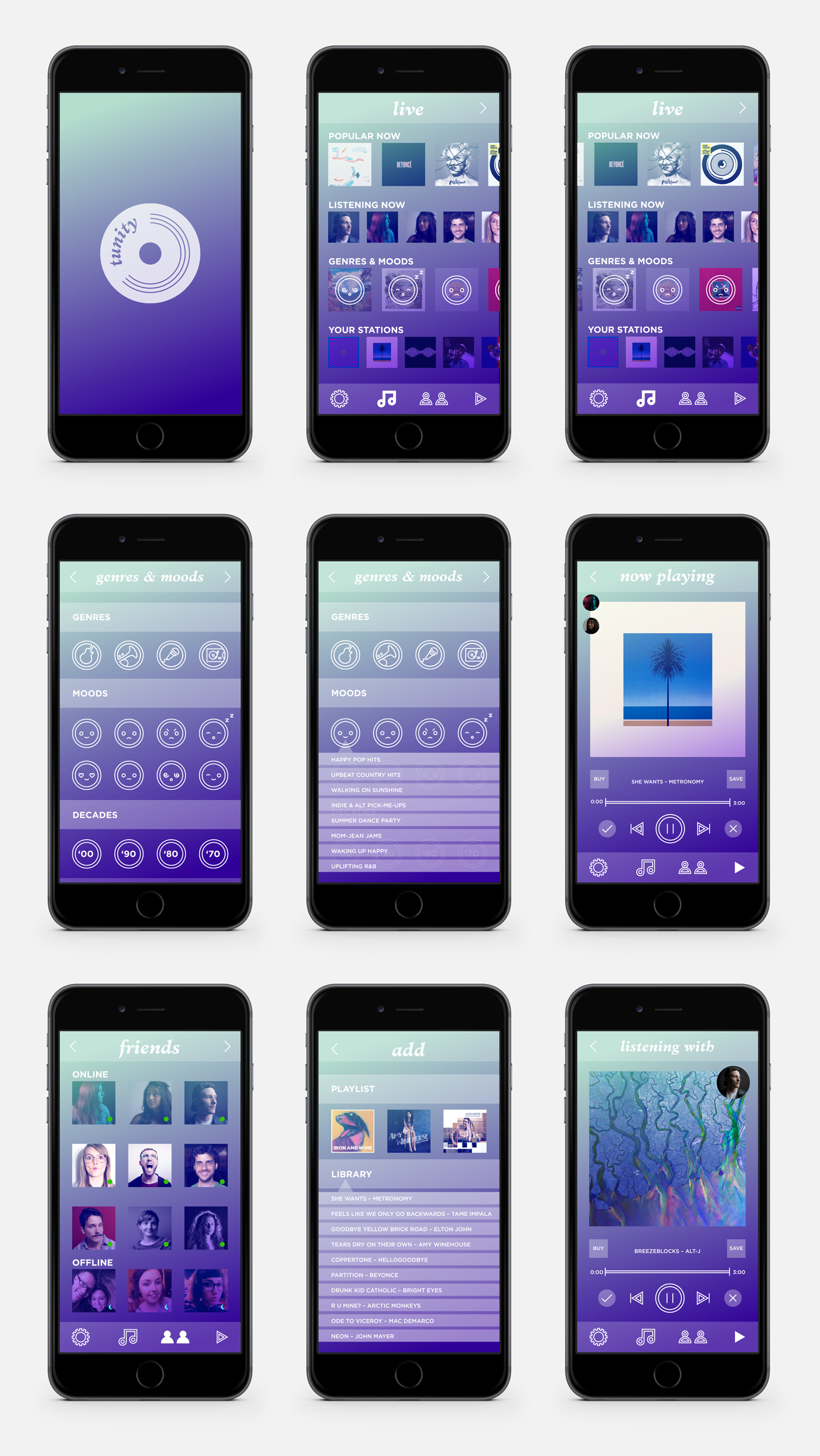 Mobile App UI